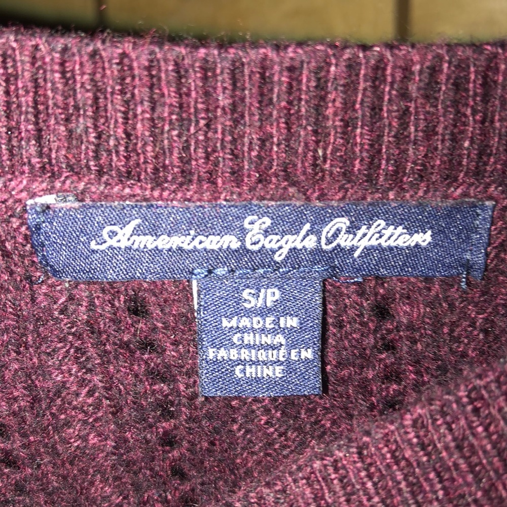 American Eagle crochet sweater - Picture 3 of 3